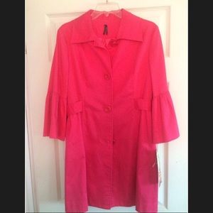 Pink Trench Coat - NWT